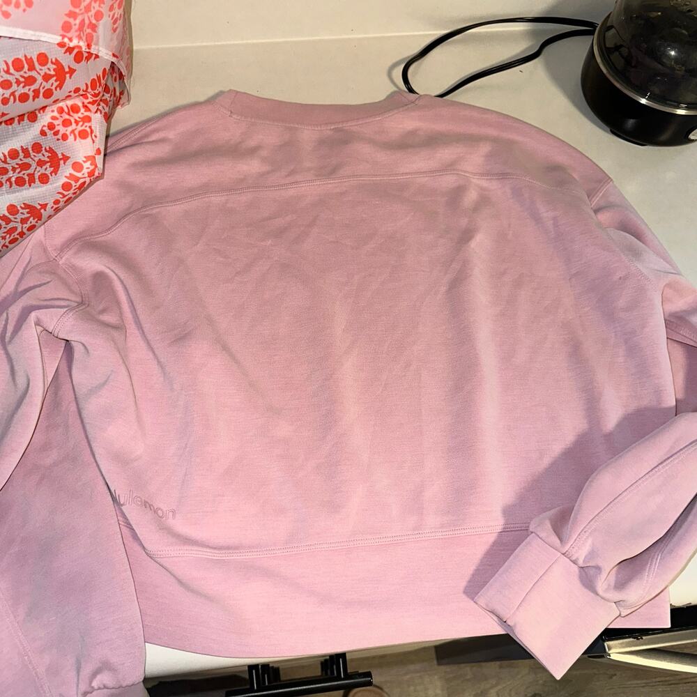 Lululemon Softstreme Perfectly Oversized Cropped Crew